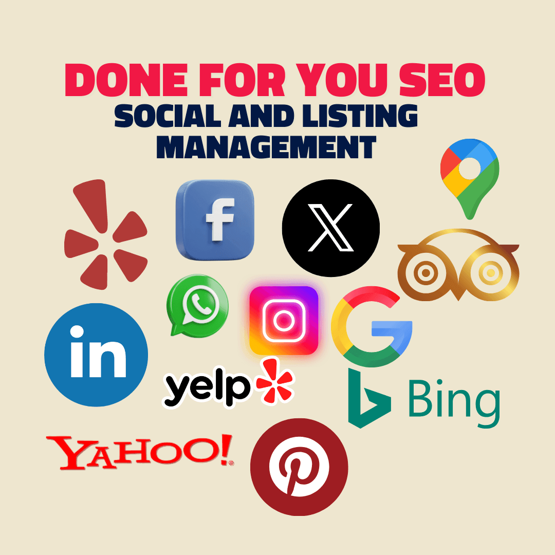 Done For You Social and Listing Management
